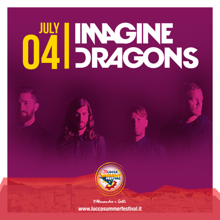 Imagine Dragons 4 Luglio Lucca Summer Festival 2017