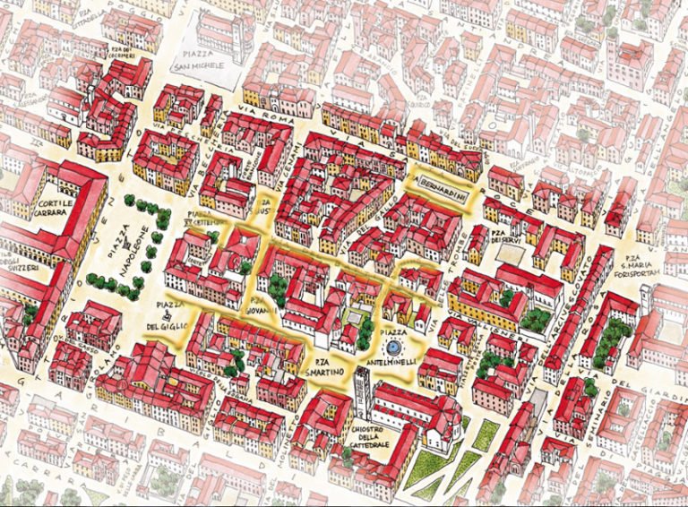 Carta Mercatino Antiquariato Lucca