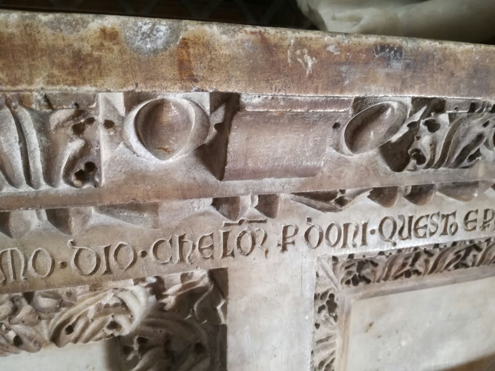 Iscrizione in Volgare - Basilica di San Frediano