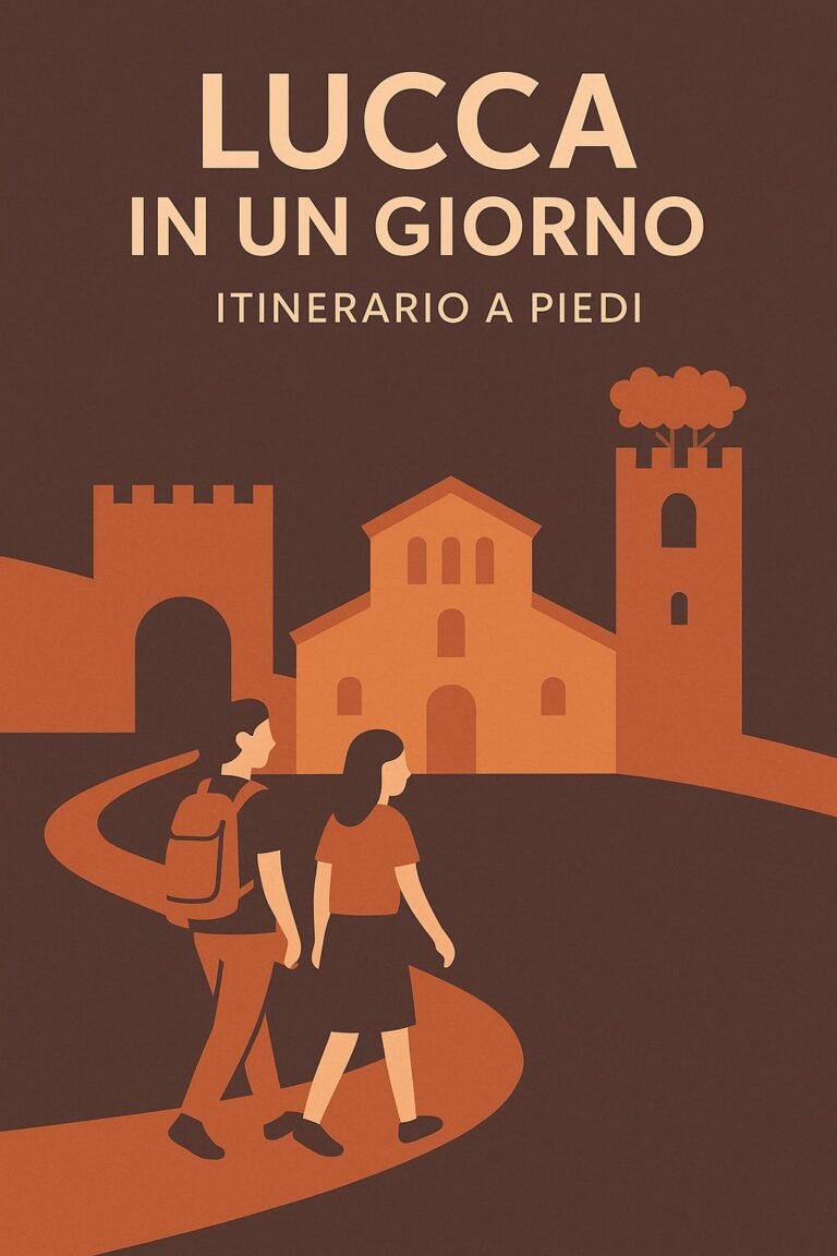 lucca in un giorno itinerario a piedi